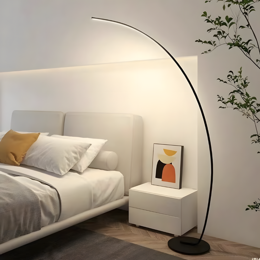 Lampadaire LED aluminium éclairage haut et bas – Nørlys — détail de la finition