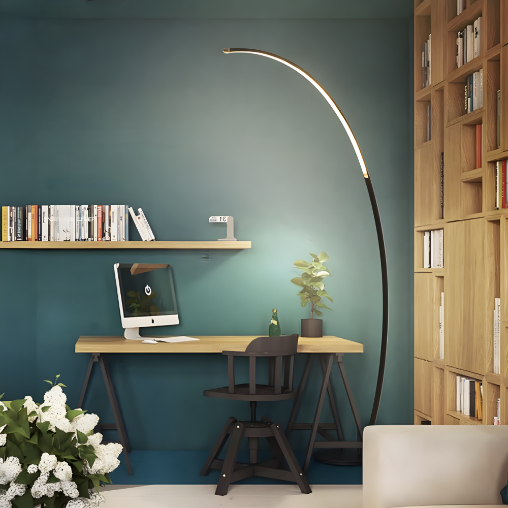 Lampadaire LED aluminium éclairage haut et bas – Nørlys — détail de la finition (2)