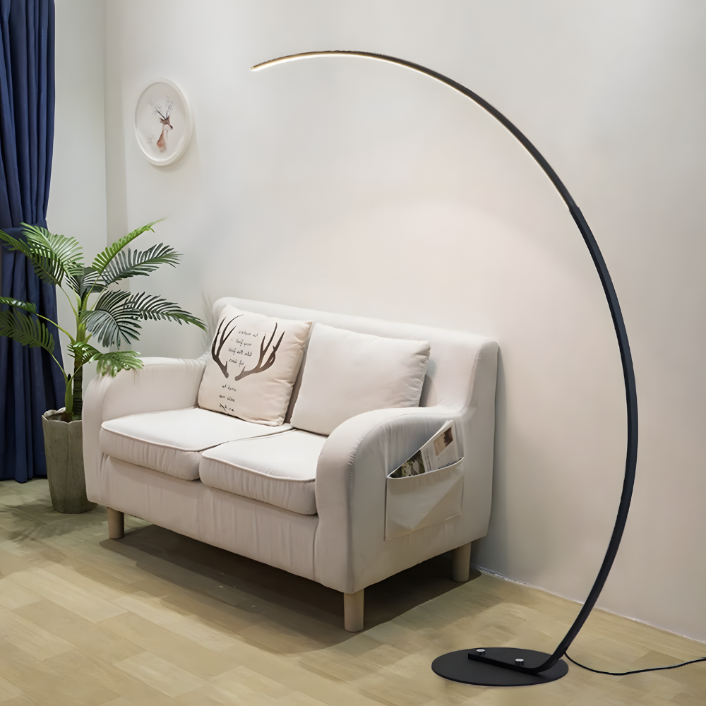 Lampadaire LED aluminium éclairage haut et bas – Nørlys — dimensions et cotes (2)