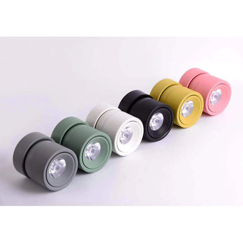 Spot LED orientable 340° en aluminium sablé – NordicLuxe