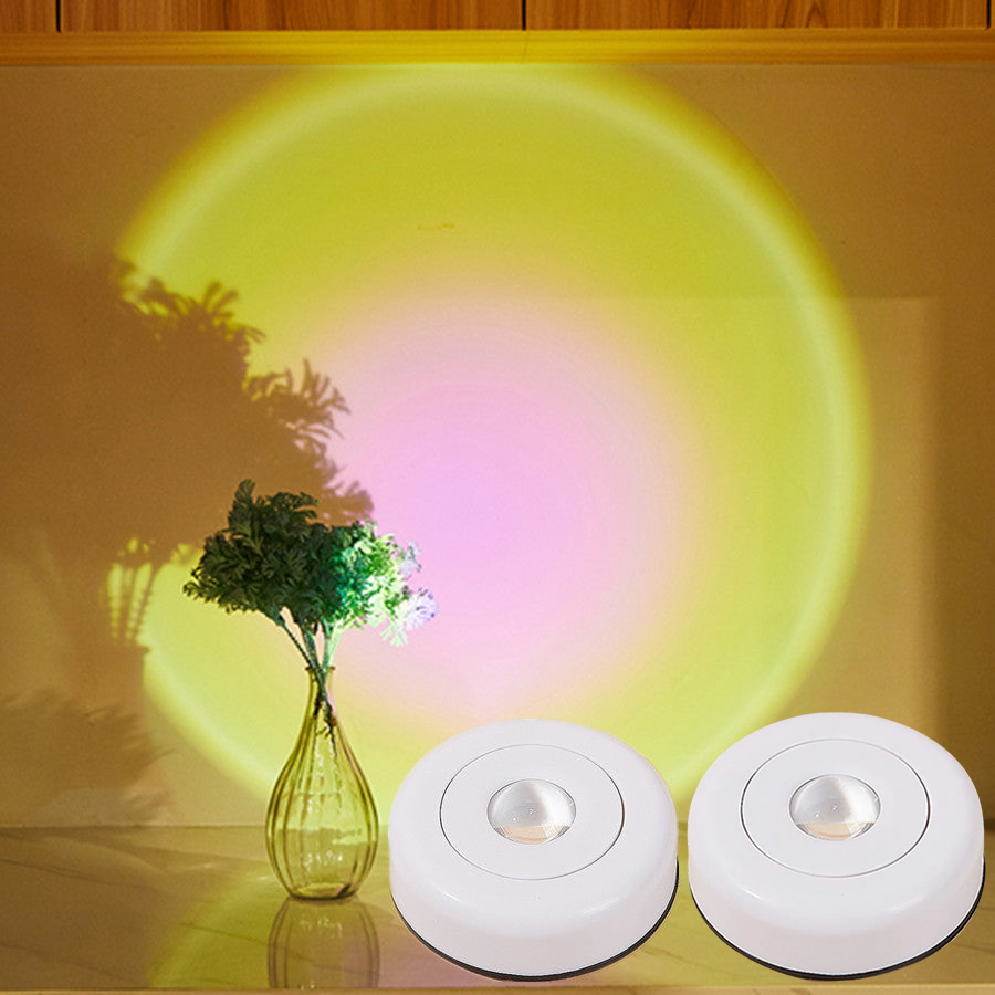 Lampe d'appoint sans fil à piles AAA, 5 teintes – SolGlow — détail de la finition (2)
