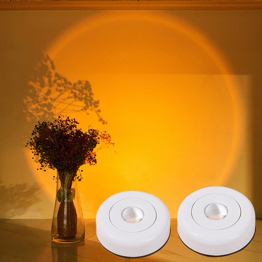 Lampe d'appoint sans fil à piles AAA, 5 teintes – SolGlow — dimensions et cotes (2)