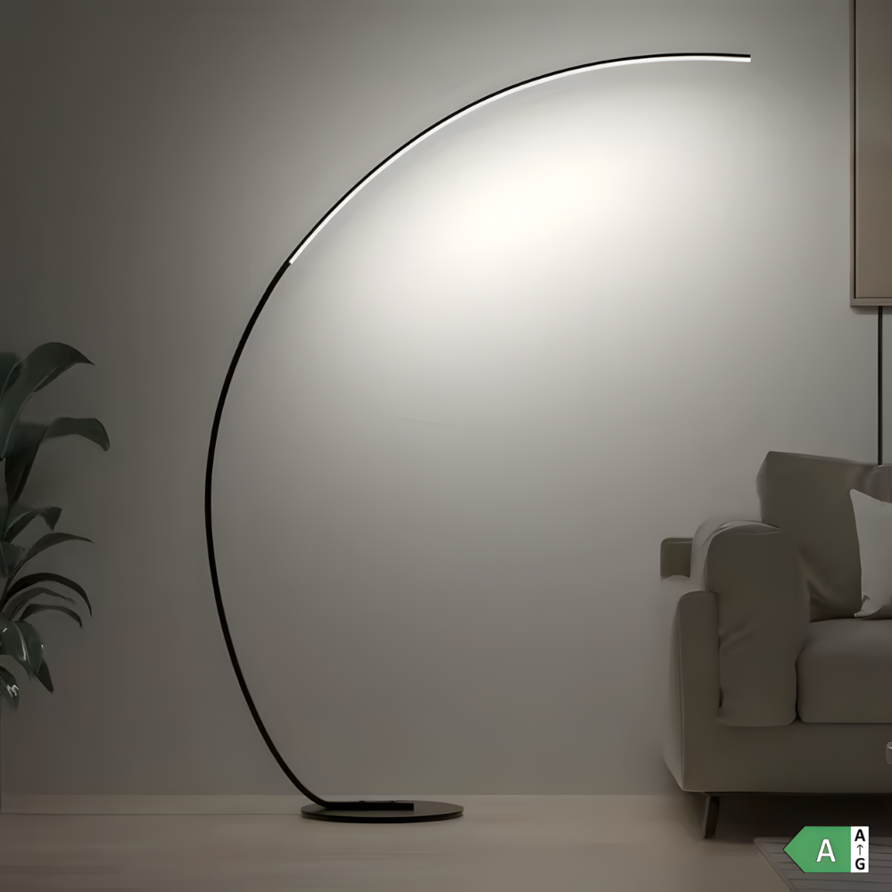 Lampadaire LED aluminium éclairage haut et bas – Nørlys — détail de la matière (2)