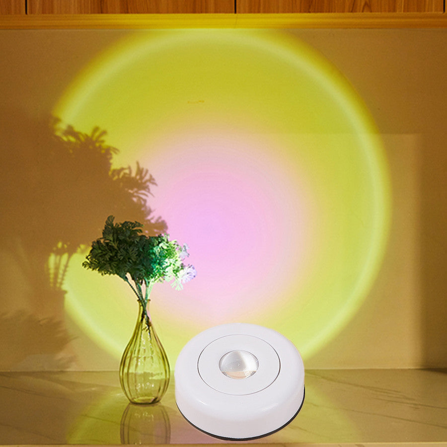 Lampe d'appoint sans fil à piles AAA, 5 teintes – SolGlow — détail de la matière