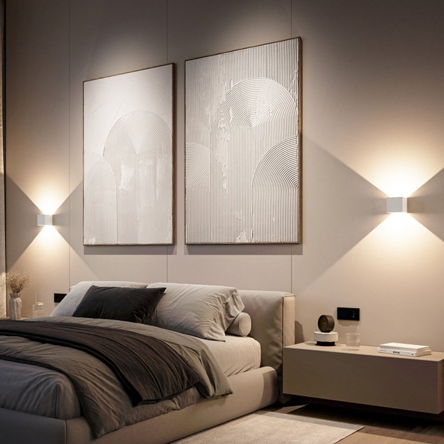 Applique murale LED IP54 à volets réglables 6 W – Xena — vue de face (4)