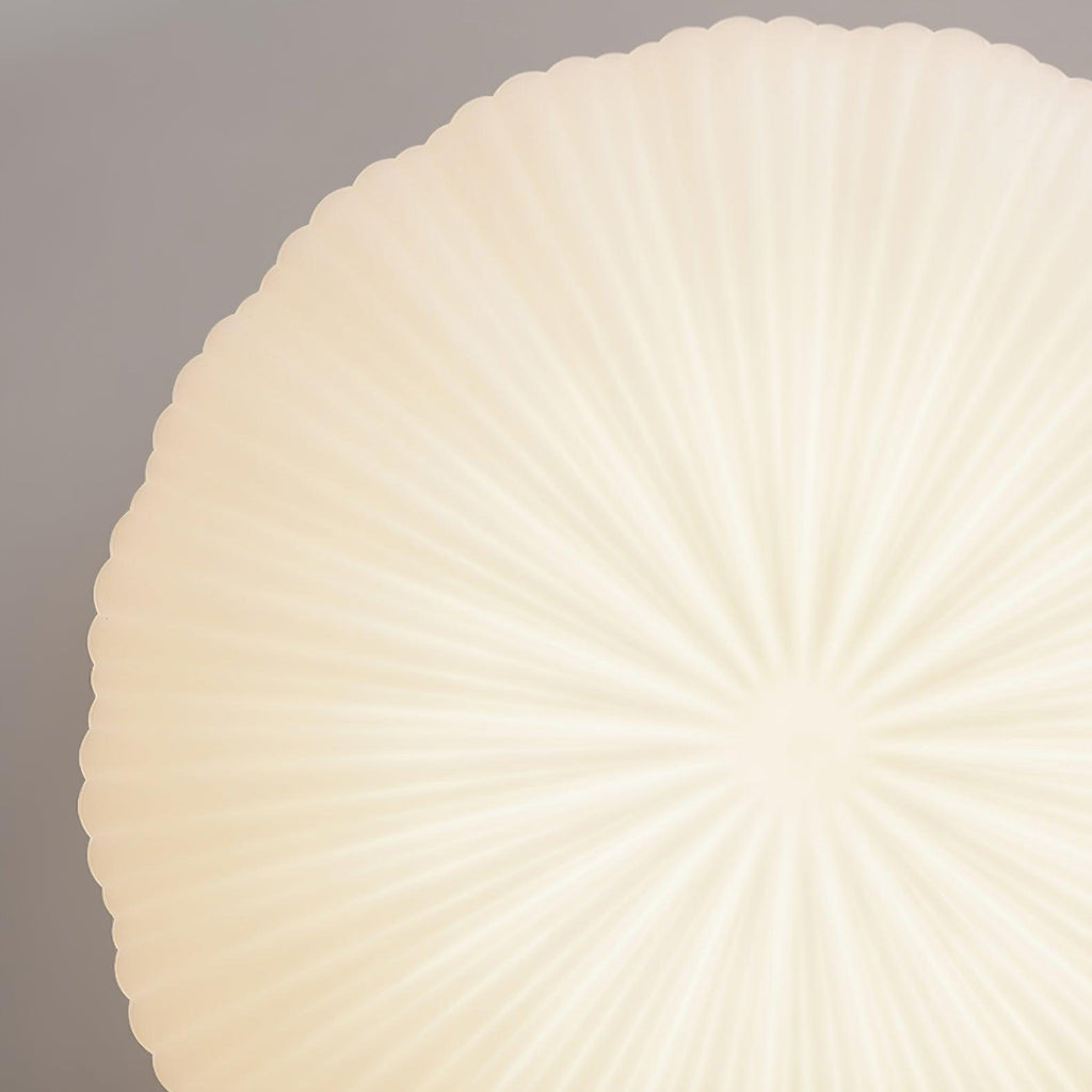 Plafonnier LED dimmable avec télécommande métal et plastique — détail de la finition (2)