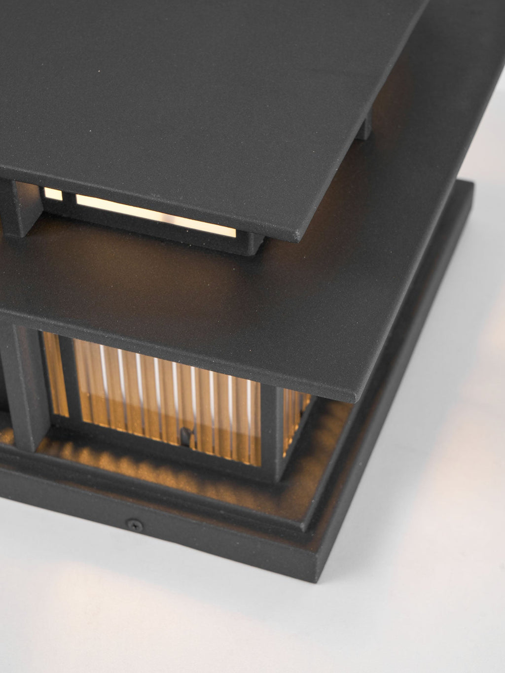 Borne de jardin LED IP65 corps sablé anti-UV – Boilyn — dimensions et cotes (6)
