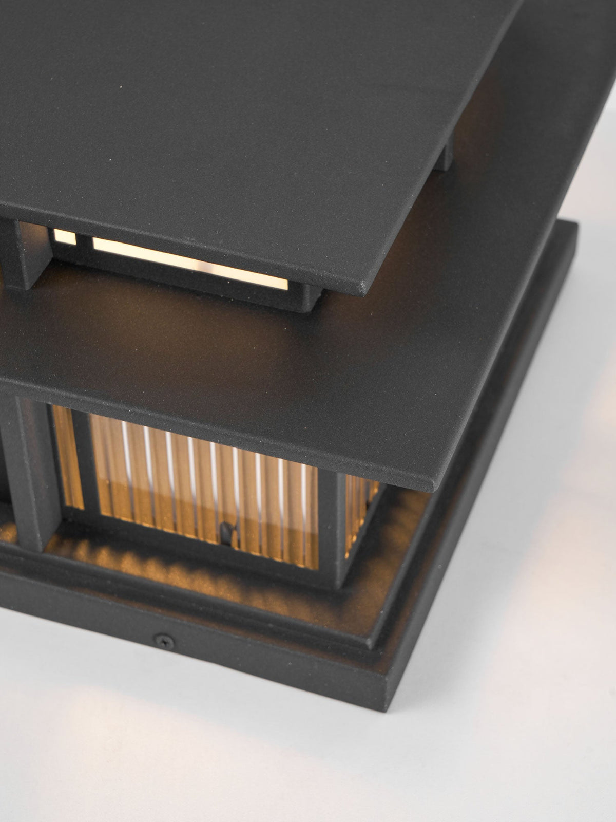 Borne de jardin LED IP65 corps sablé anti-UV – Boilyn — dimensions et cotes (6)