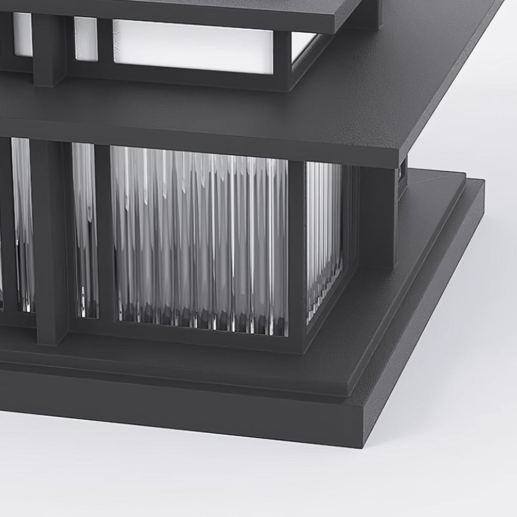 Borne de jardin solaire IP65 acrylique dépoli – Boilyn — mise en situation dans la pièce