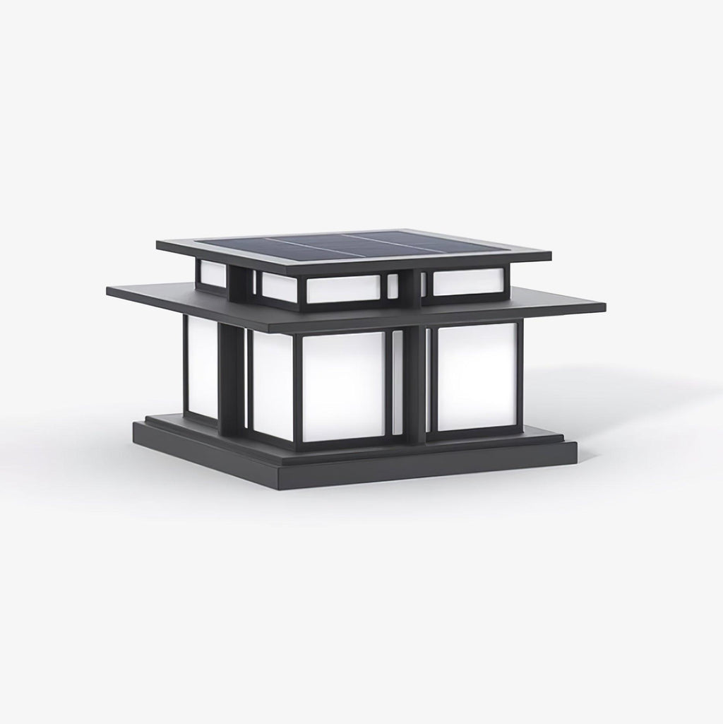 Borne de jardin solaire IP65 acrylique dépoli – Boilyn