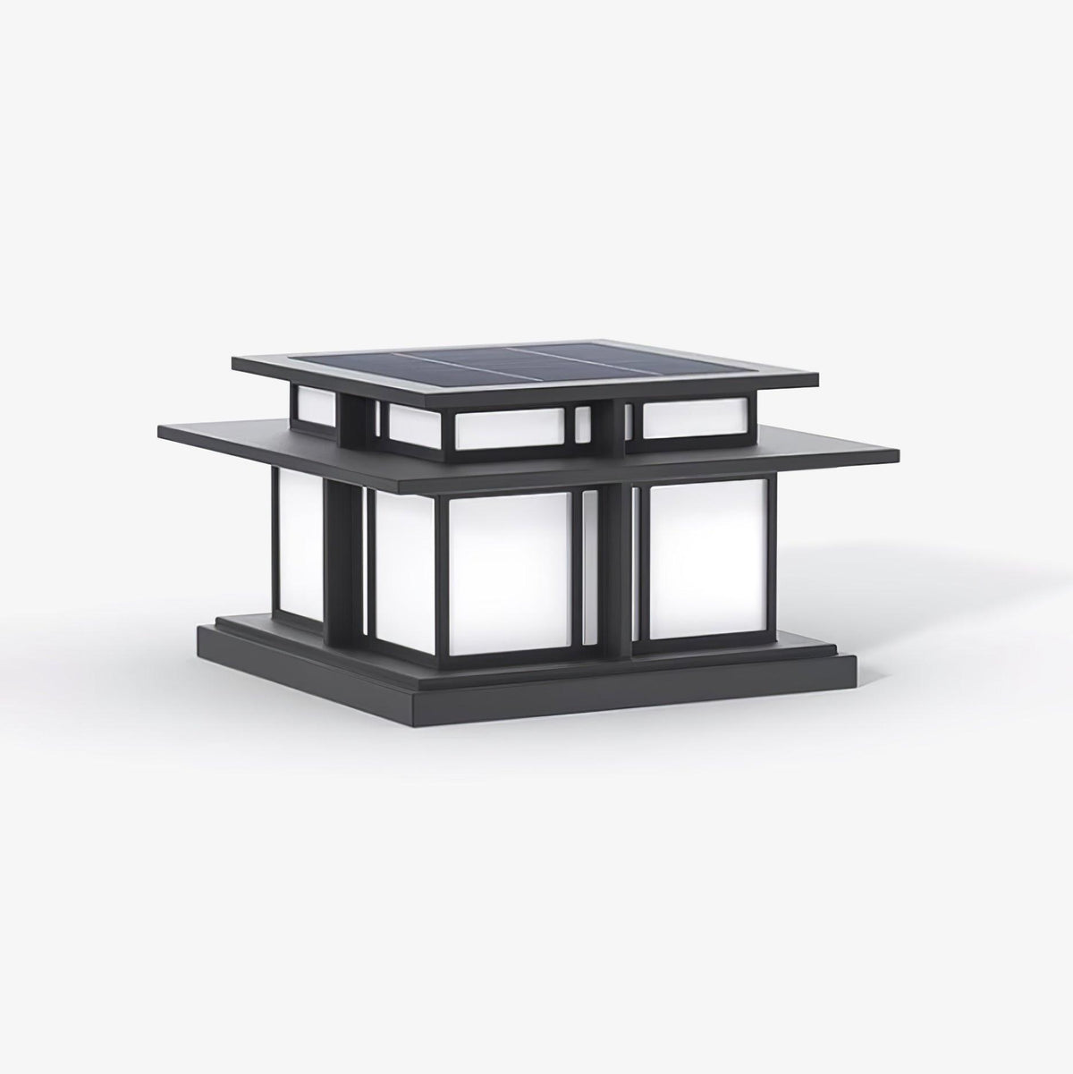 Borne de jardin solaire IP65 acrylique dépoli – Boilyn