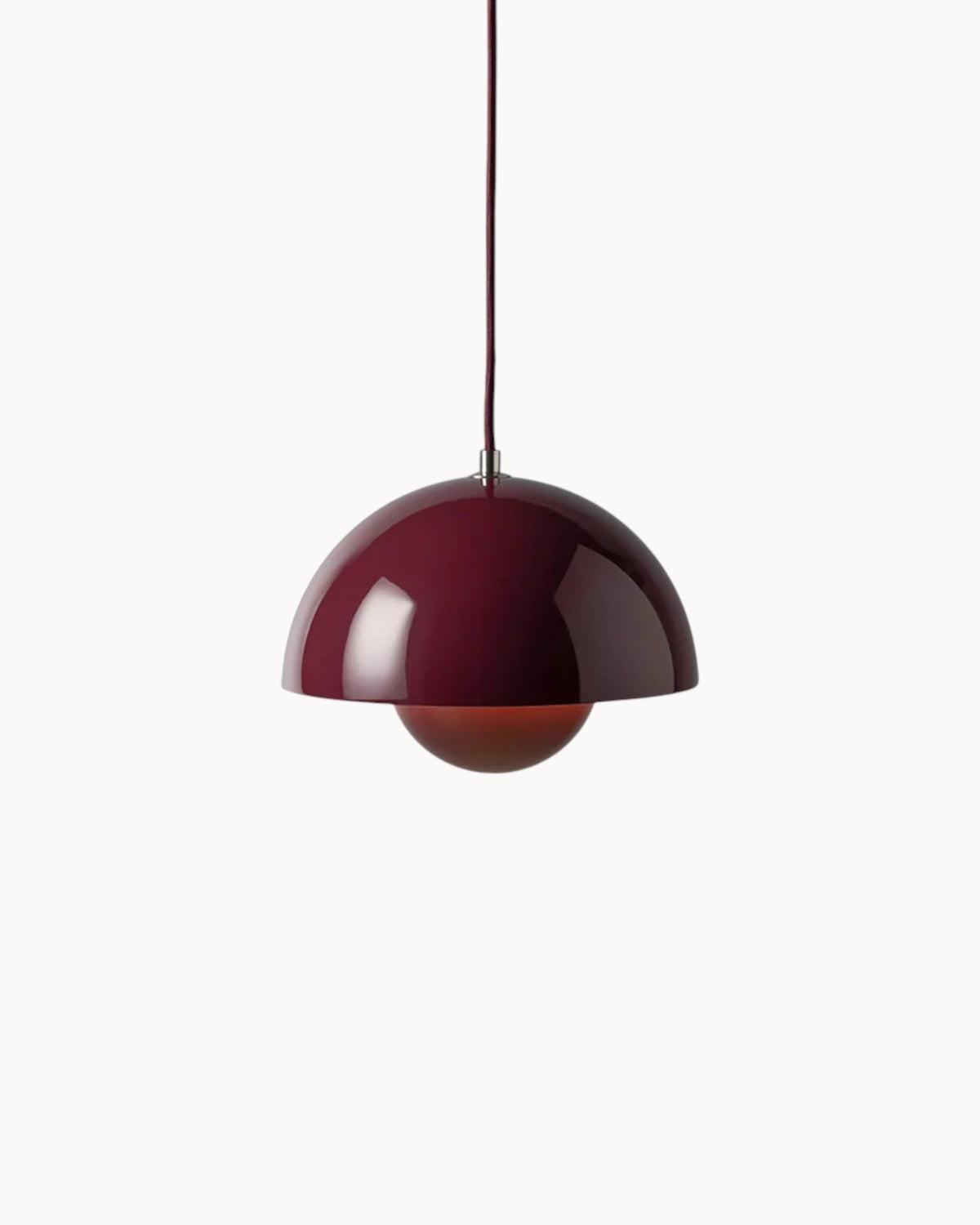 Suspension LED 16 W blanc chaud 3000K, Ø 23 cm – LoftElegance — détail du système de fixation