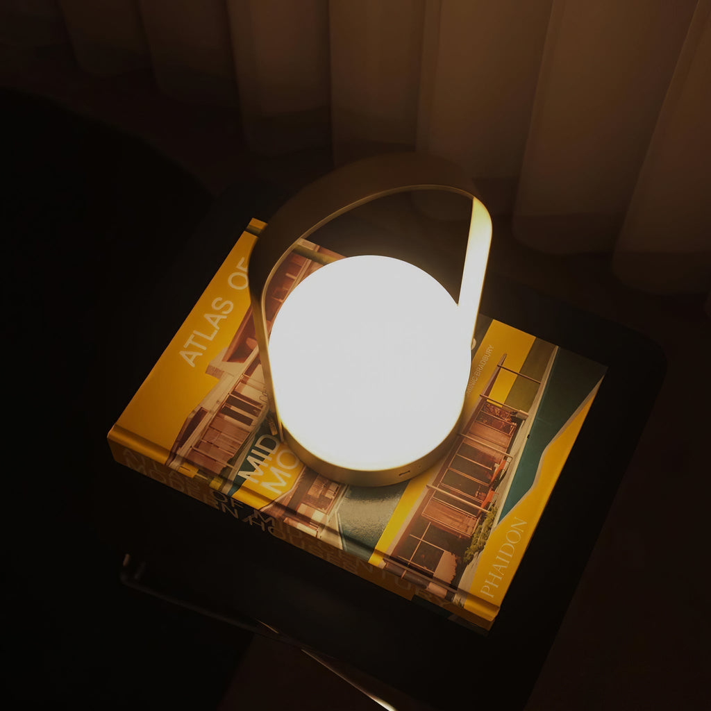 Lampe à poser sans fil rechargeable à poignée – Carrie — dimensions et cotes (9)
