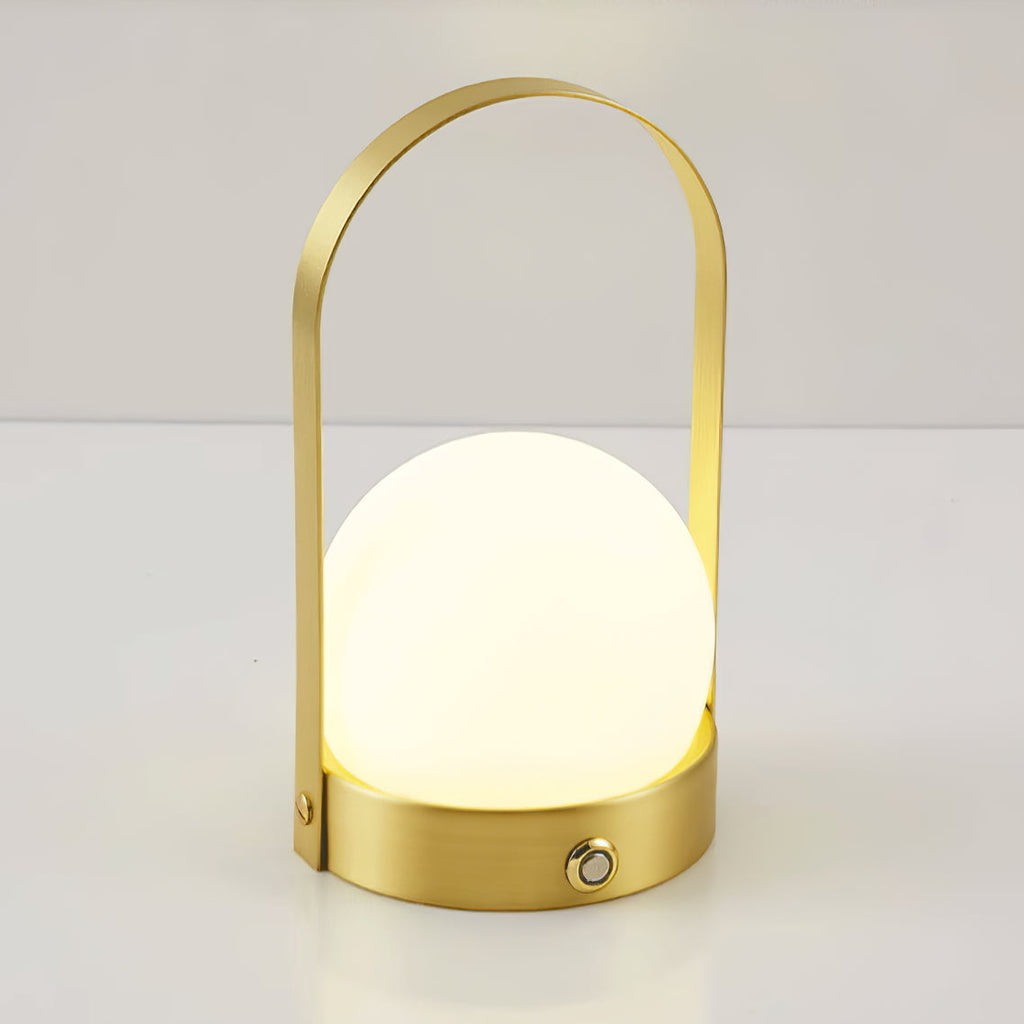 Lampe à poser sans fil rechargeable à poignée – Carrie — vue de profil (10)