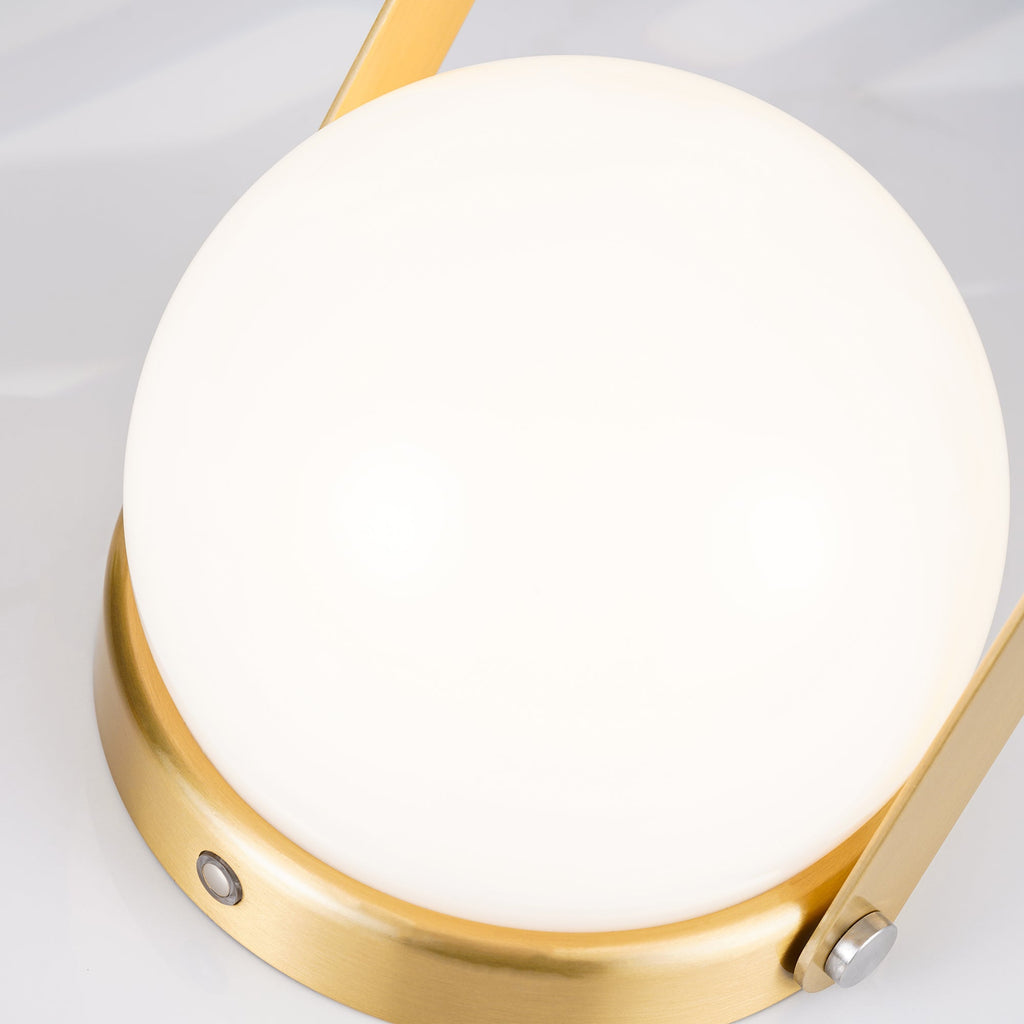 Lampe à poser sans fil rechargeable à poignée – Carrie — vue de face (3)