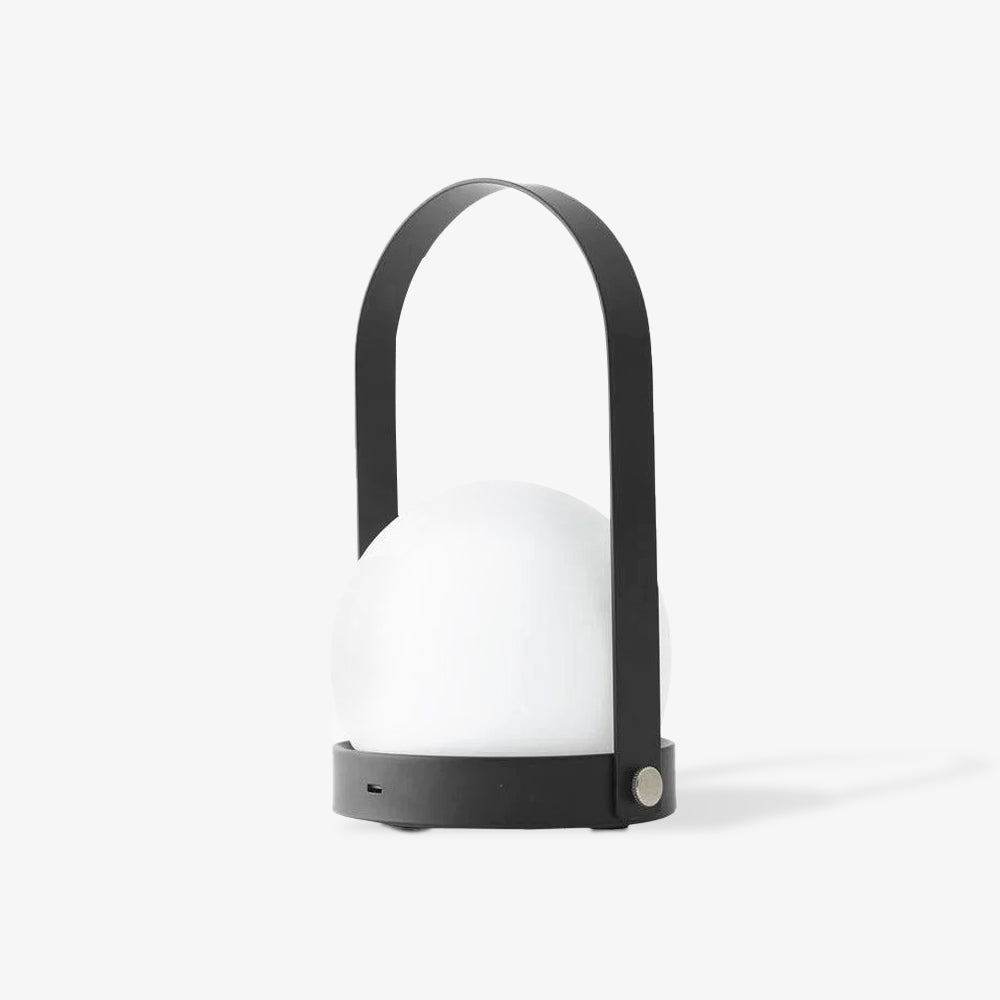 Lampe à poser sans fil rechargeable à poignée – Carrie — vue de profil (3)
