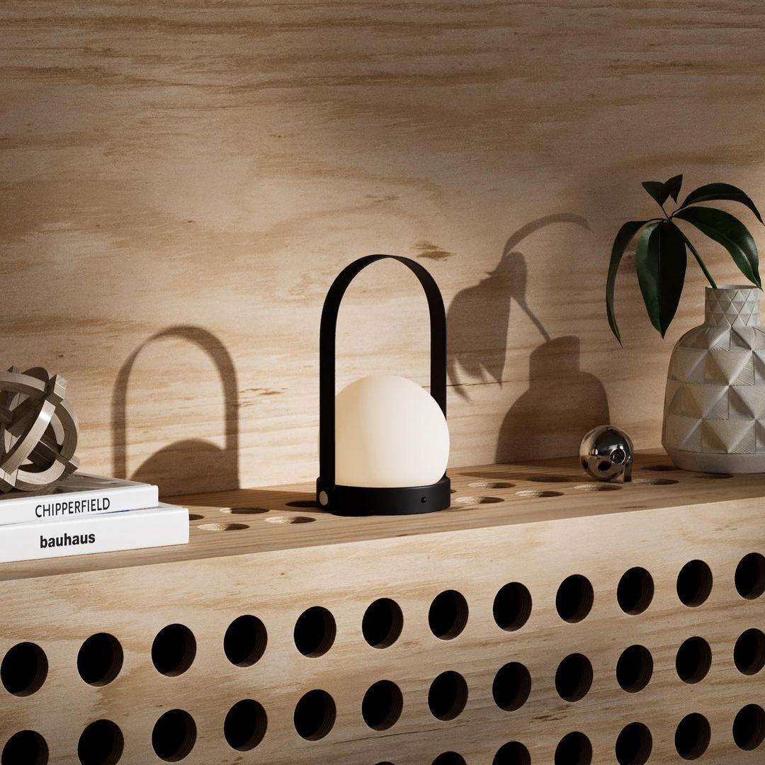 Lampe à poser sans fil rechargeable à poignée – Carrie — dimensions et cotes (5)