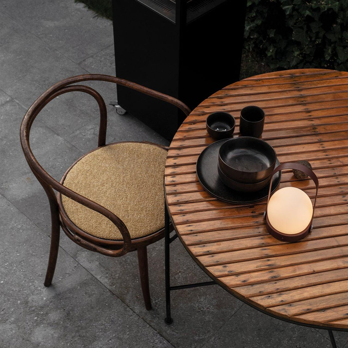 Lampe à poser sans fil rechargeable à poignée – Carrie — dimensions et cotes (3)