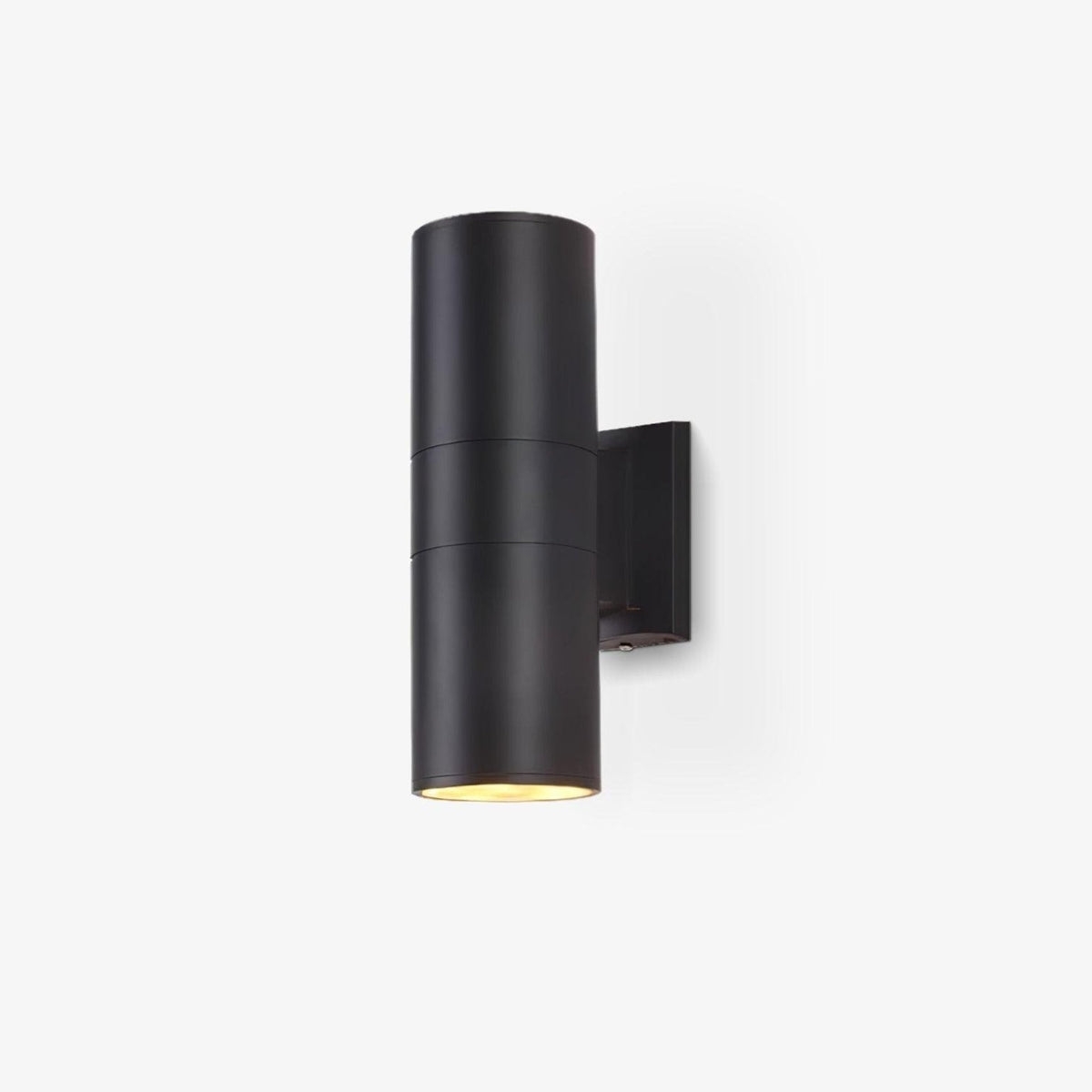 Applique murale cylindrique LED métal – intérieur et extérieur