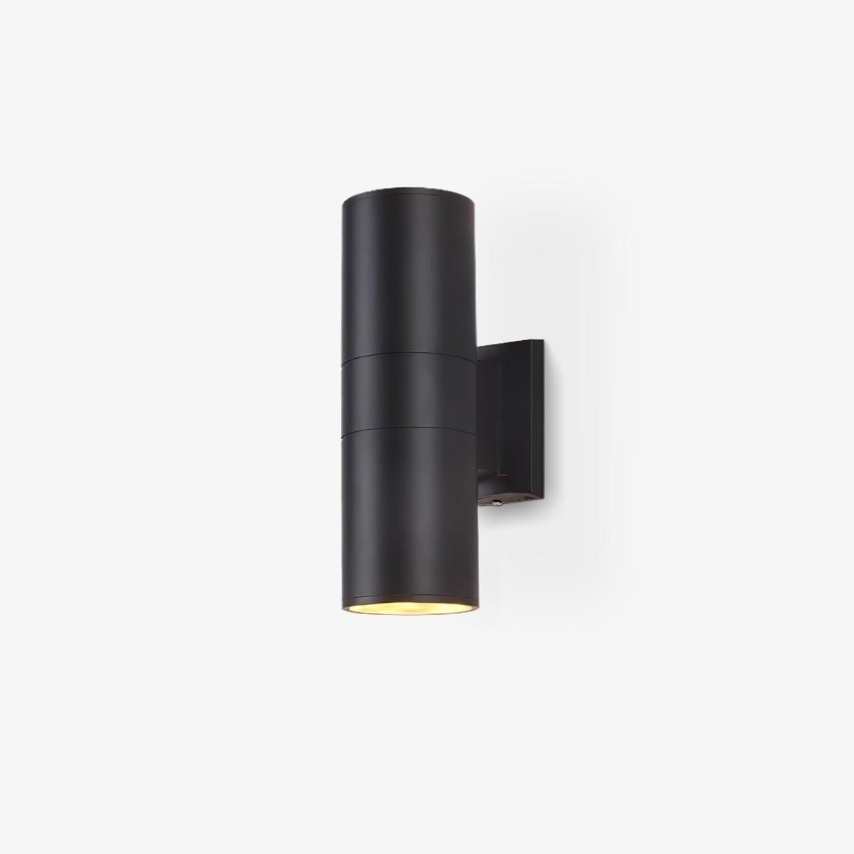 Applique murale cylindrique LED métal – intérieur et extérieur — détail de la finition (3)