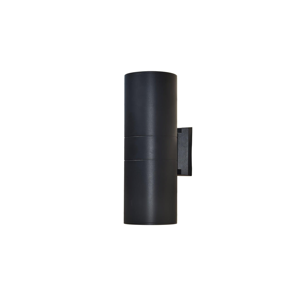 Applique murale cylindrique LED métal – intérieur et extérieur — mise en situation dans la pièce (2)