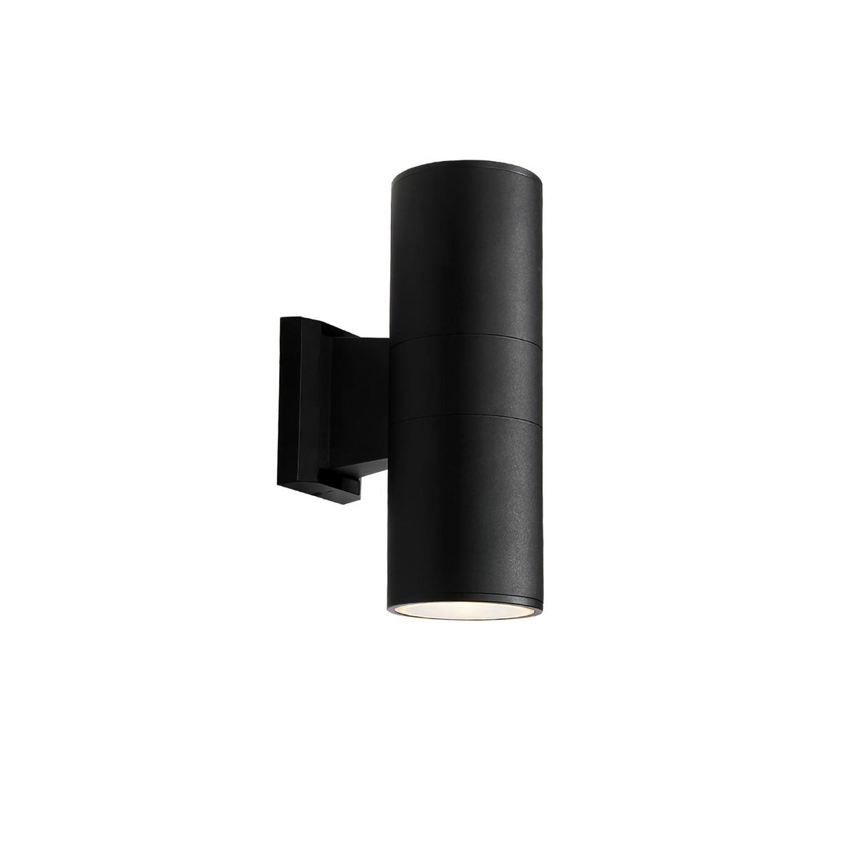Applique murale cylindrique LED métal – intérieur et extérieur — détail de la matière (2)