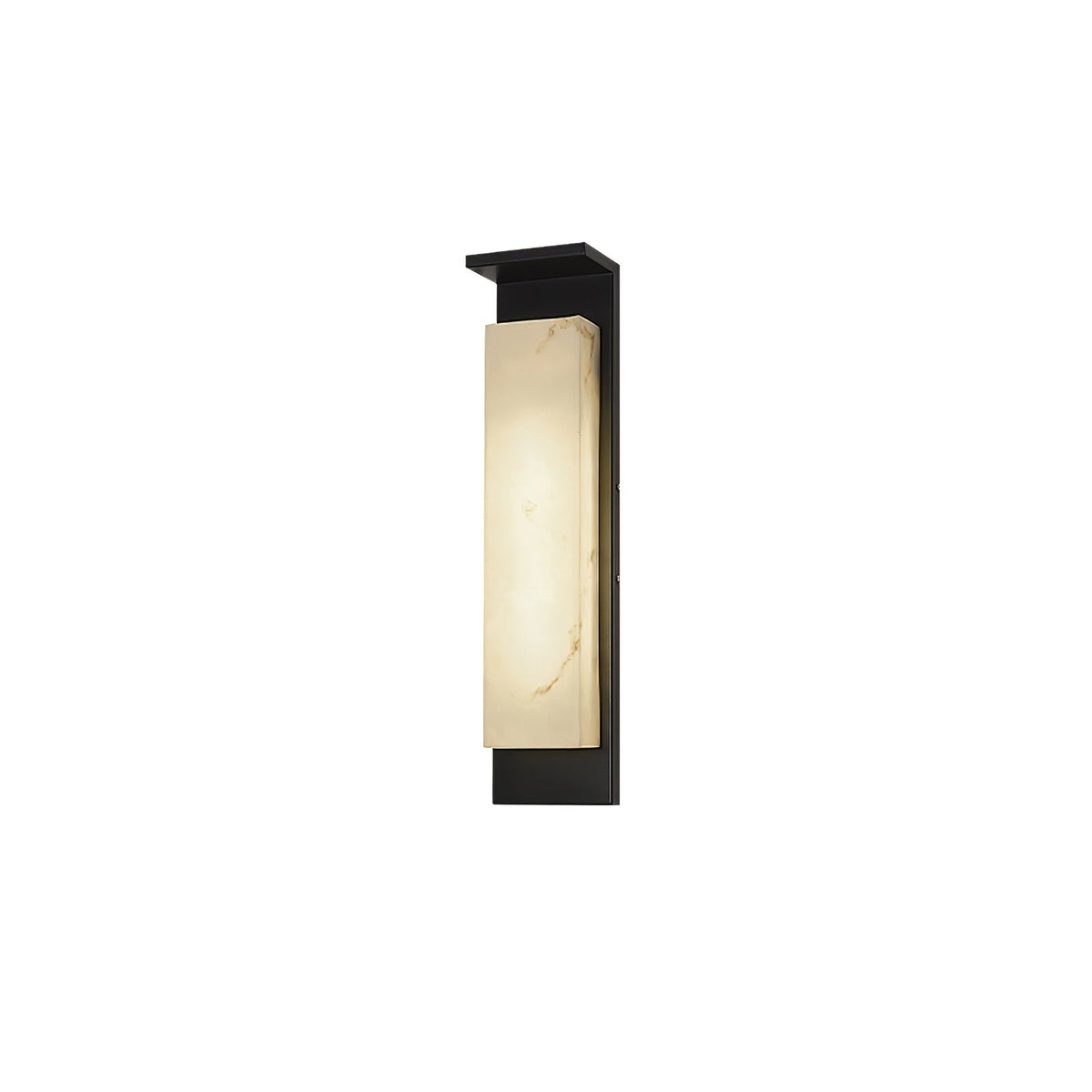 Applique murale extérieure albâtre IP65 3 tailles – Delaney — détail de la matière (2)