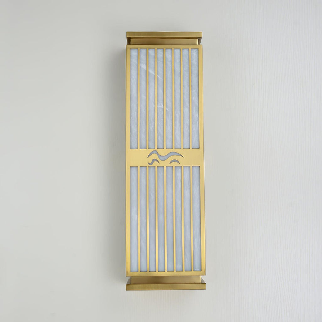 Applique murale extérieure LED métal et acrylique – Doots — mise en situation dans la pièce