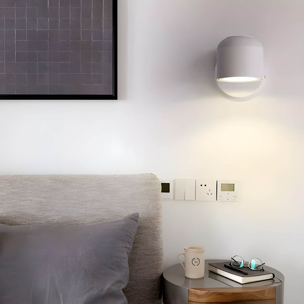 Applique murale LED dimmable orientable 340° – LumiFlex — vue de dessous