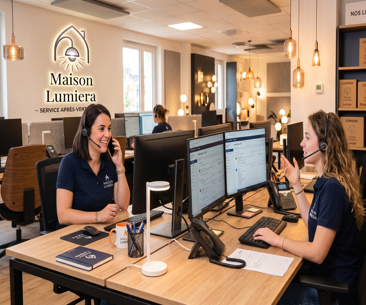 Service client Maison Lumiera
