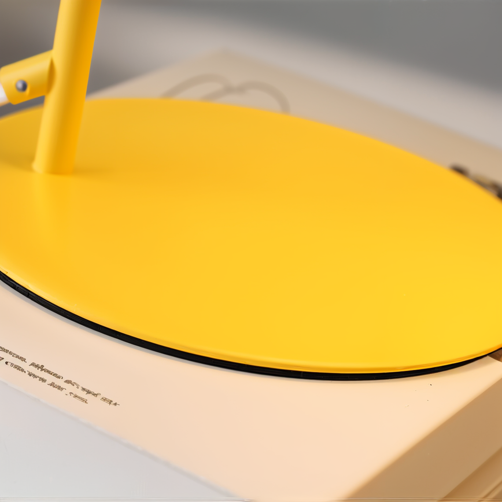 Lampe à poser orientable en fer, douille E27 – Macaron — dimensions et cotes