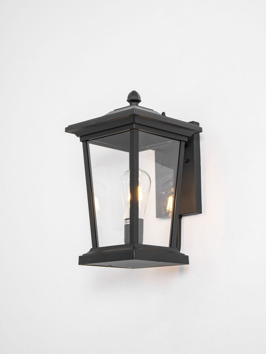 Applique murale cage en aluminium poli noir – Lodge Birdcage — détail de la matière (4)