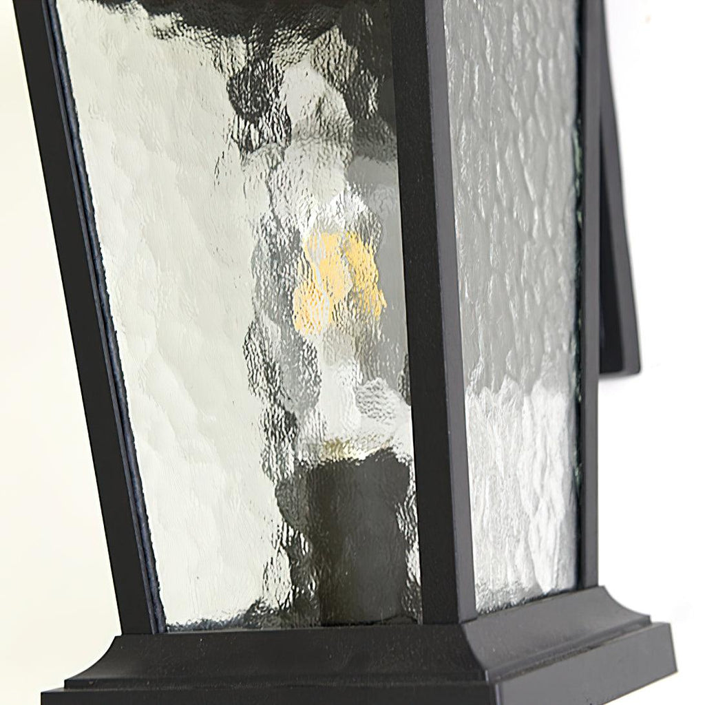 Applique murale cage en aluminium poli noir – Lodge Birdcage — mise en situation dans la pièce (2)