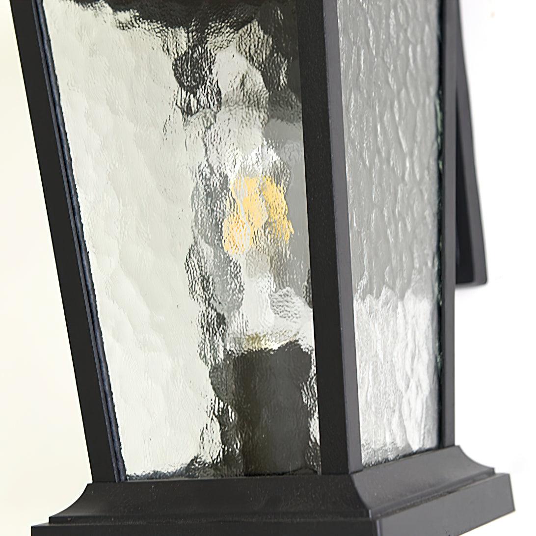 Applique murale cage en aluminium poli noir – Lodge Birdcage — mise en situation dans la pièce (2)