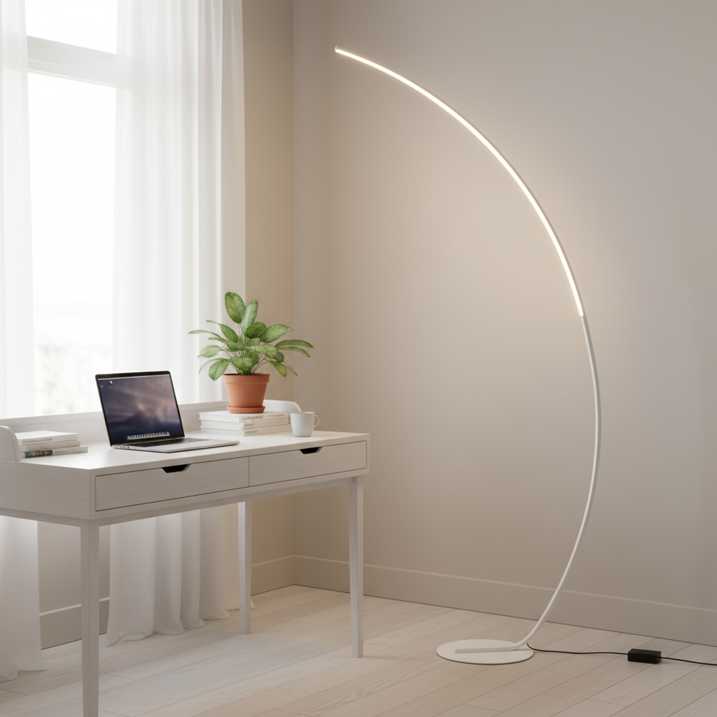 Lampadaire LED aluminium éclairage haut et bas – Nørlys — dimensions et cotes