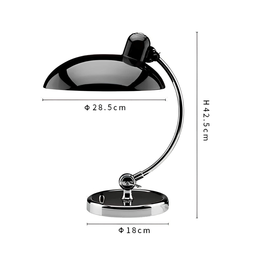 Lampe à poser scandinave en métal et bois – NordicGrace — détail de la finition