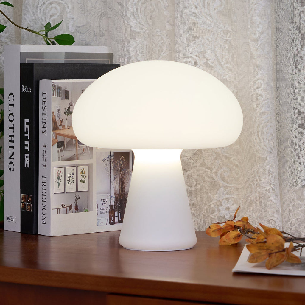 Lampe à poser rechargeable sans fil design – Obello — vue de trois quarts (3)