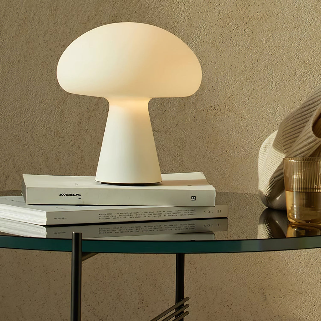 Lampe à poser rechargeable sans fil design – Obello — dimensions et cotes