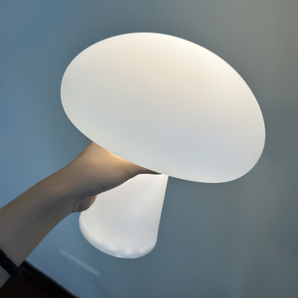 Lampe à poser rechargeable sans fil design – Obello — détail de la finition