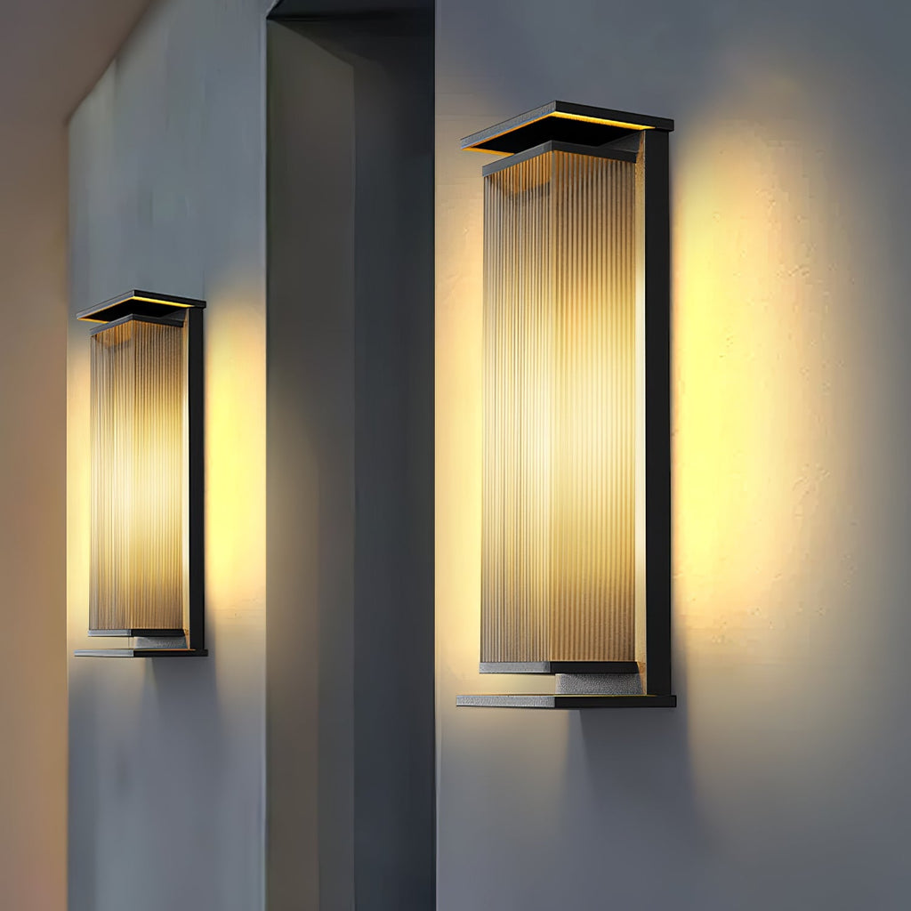 Applique murale extérieure solaire LED en acier inoxydable — détail du système de fixation (2)