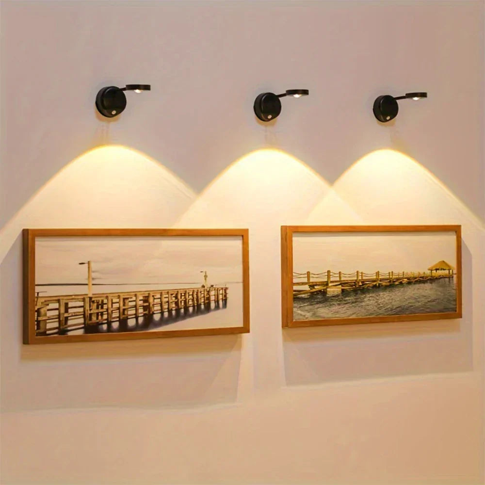 Applique murale LED rechargeable détecteur de mouvement – LumiSense