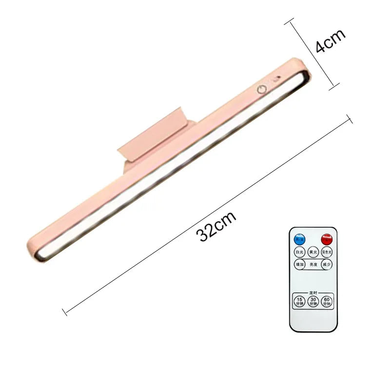 Barre lumineuse LED sans fil magnétique 30 cm – GlowLine — vue de dessous