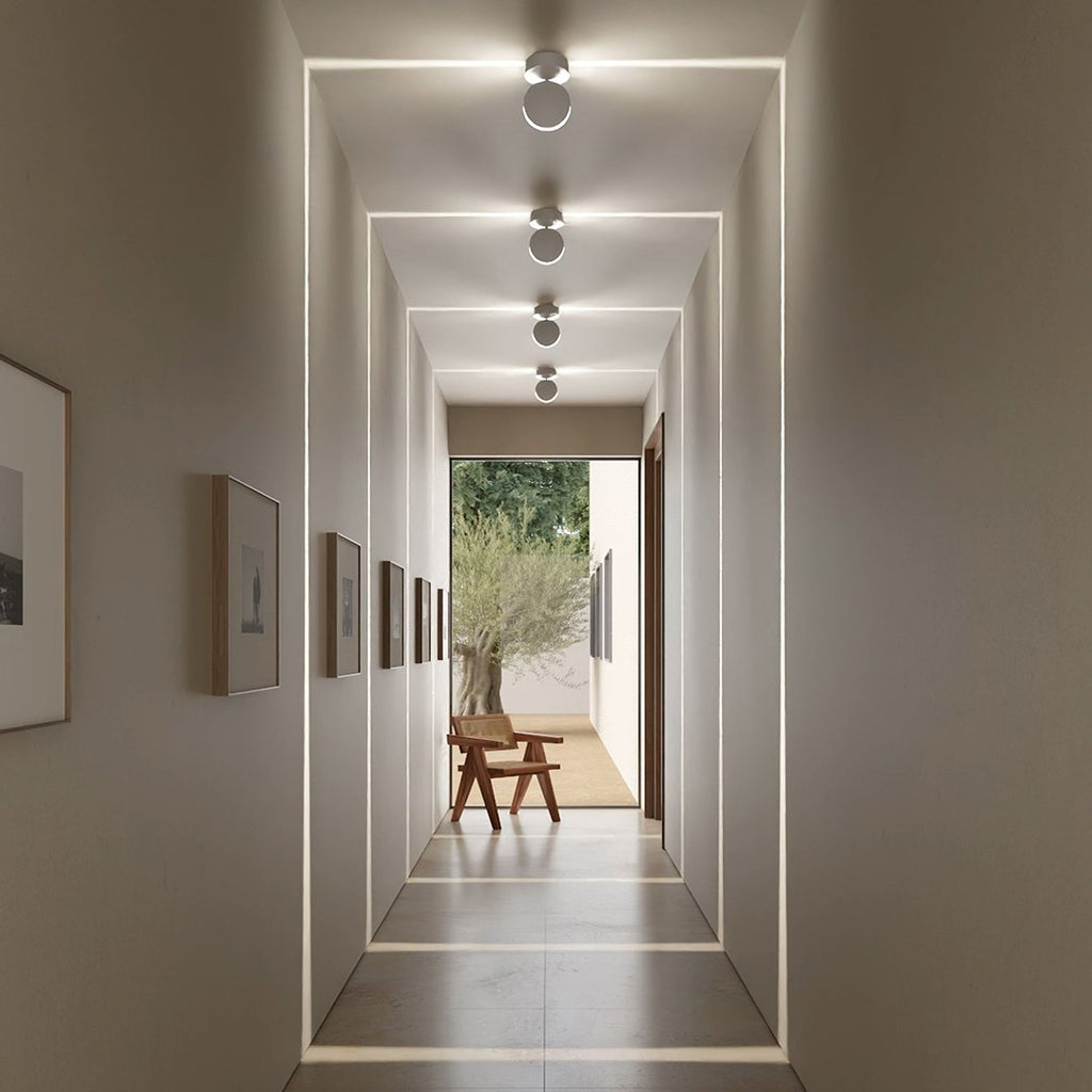 Spot LED orientable 360° aluminium IP65 3000K – Spectra — détail de la finition