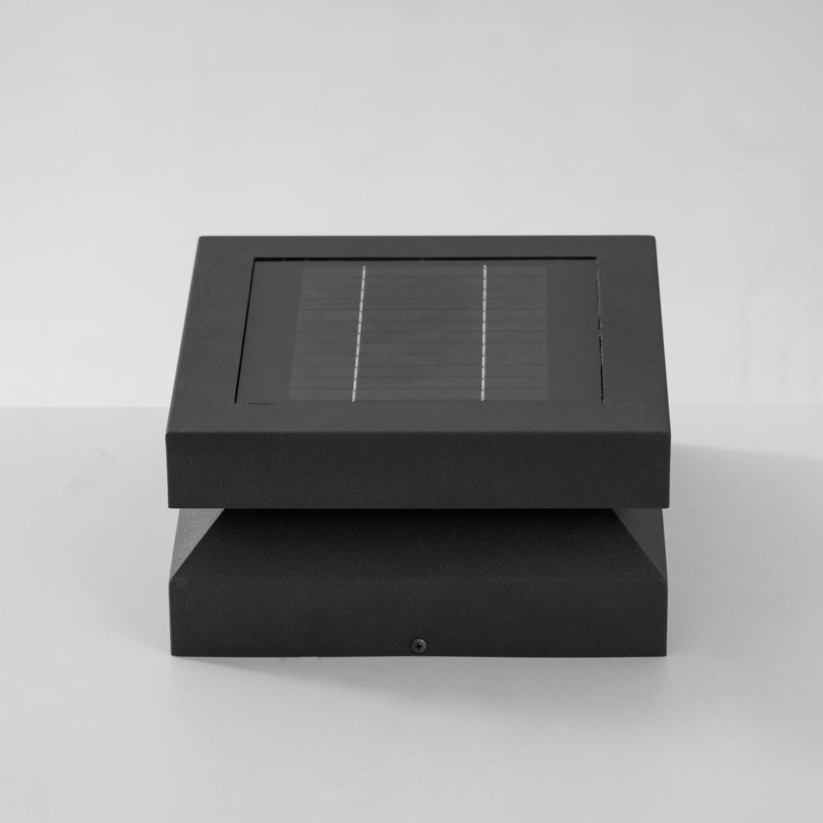 Borne de jardin LED carrée IP65 en acrylique dépoli — dimensions et cotes (4)
