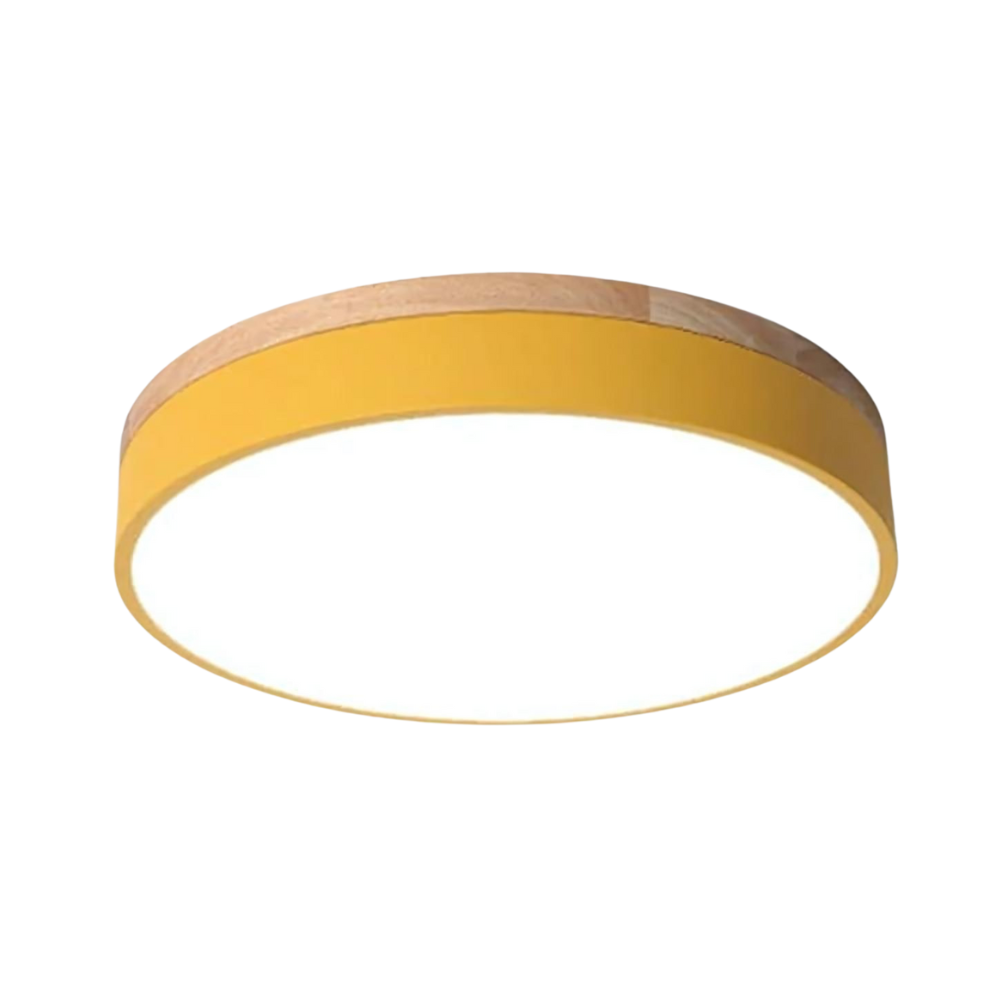 Plafonnier scandinave bois et métal, plusieurs tailles – NordicGlow