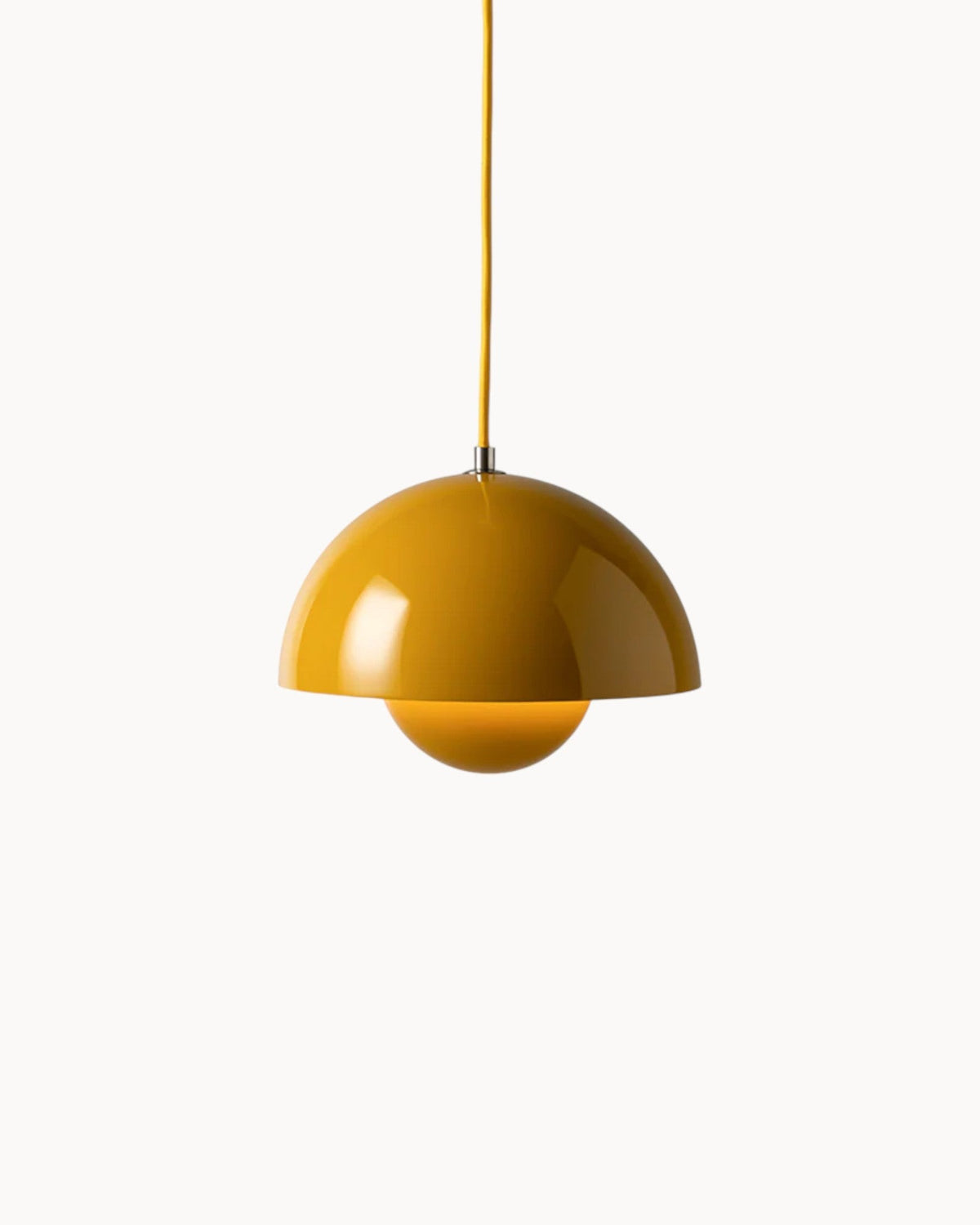 Suspension LED 16 W blanc chaud 3000K, Ø 23 cm – LoftElegance — vue de profil (2)