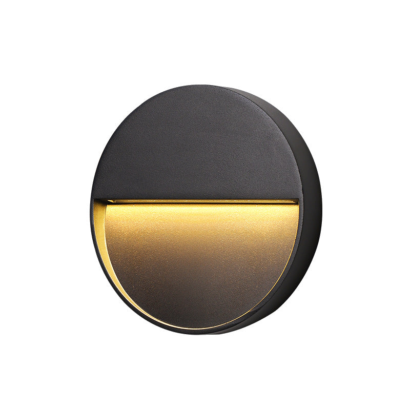 Applique murale extérieure LED 3 W en aluminium – StepGlow — allumé en situation