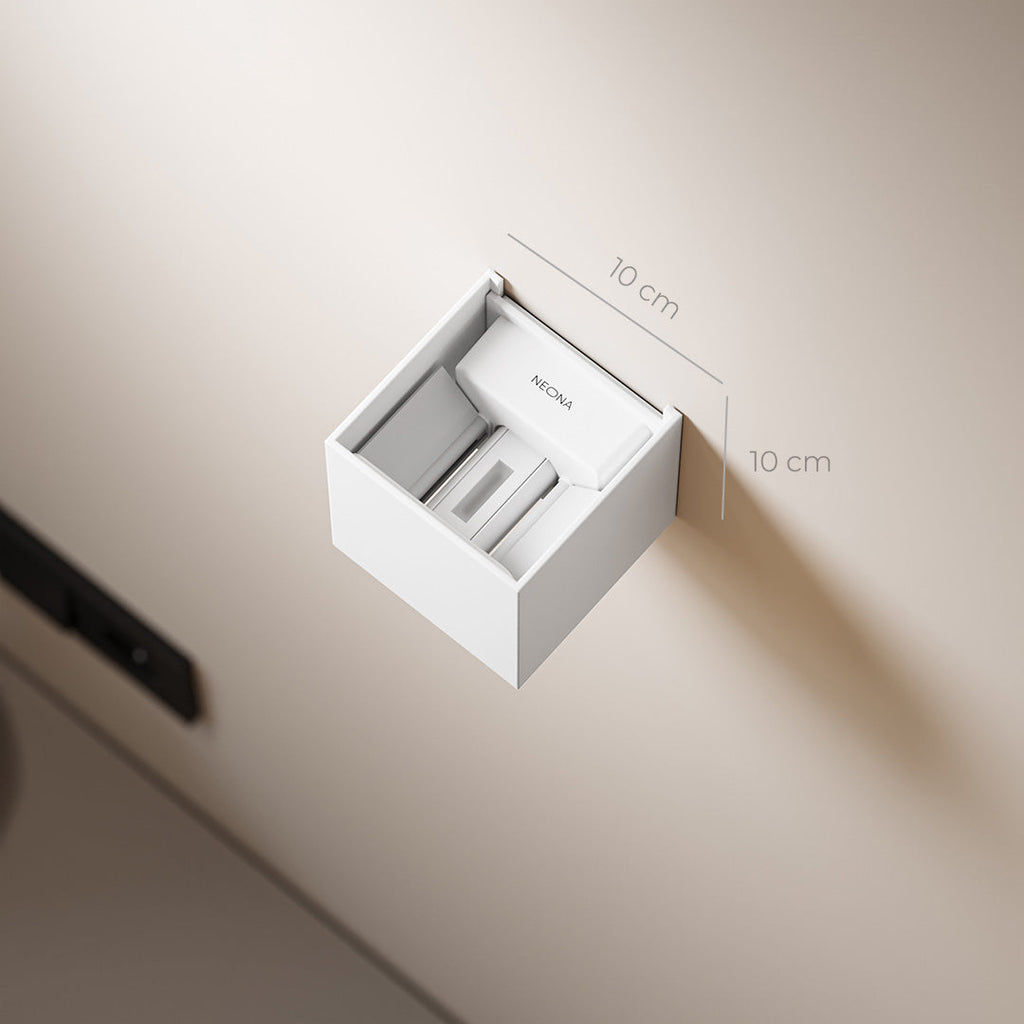 Applique murale LED IP54 à volets réglables 6 W – Xena — vue de face (3)