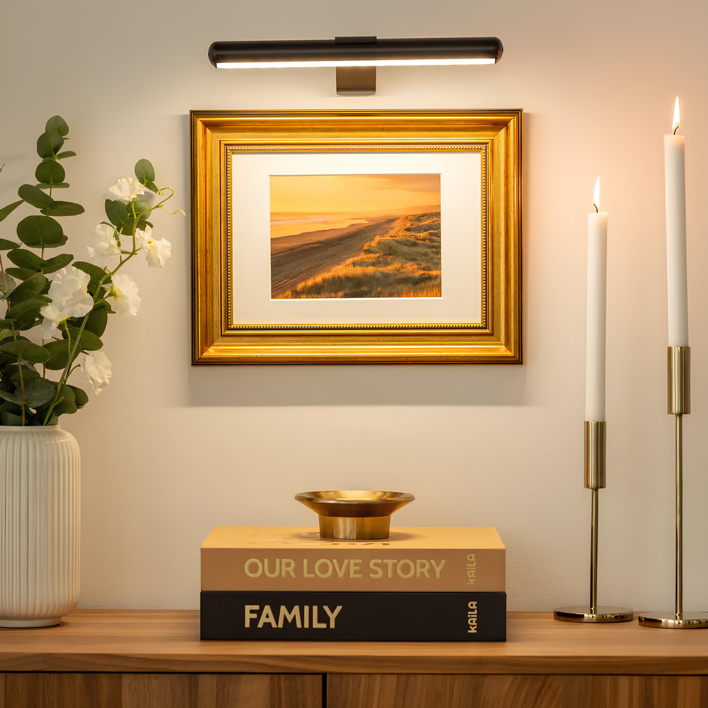 Applique murale LED sans fil orientable aluminium – LumiCraft — détail de la matière