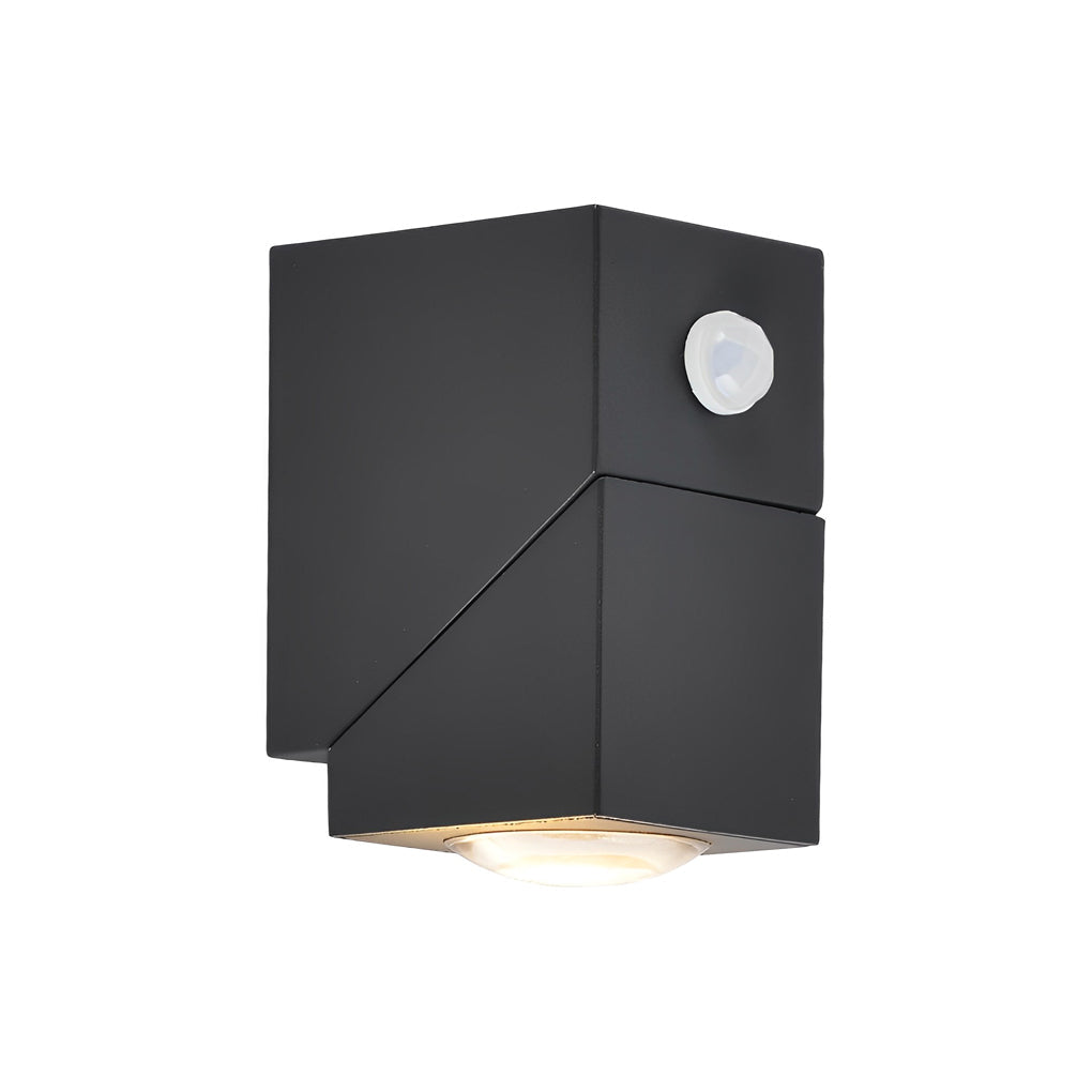 Applique murale extérieure LED orientable 180° aluminium IP65 — vue de profil (2)